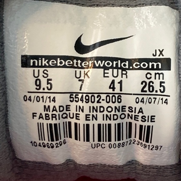 NIKE Revolution 2 Gray Mesh Trainers - Women’s 9.5 / EUR 41 - Picture 13 of 14